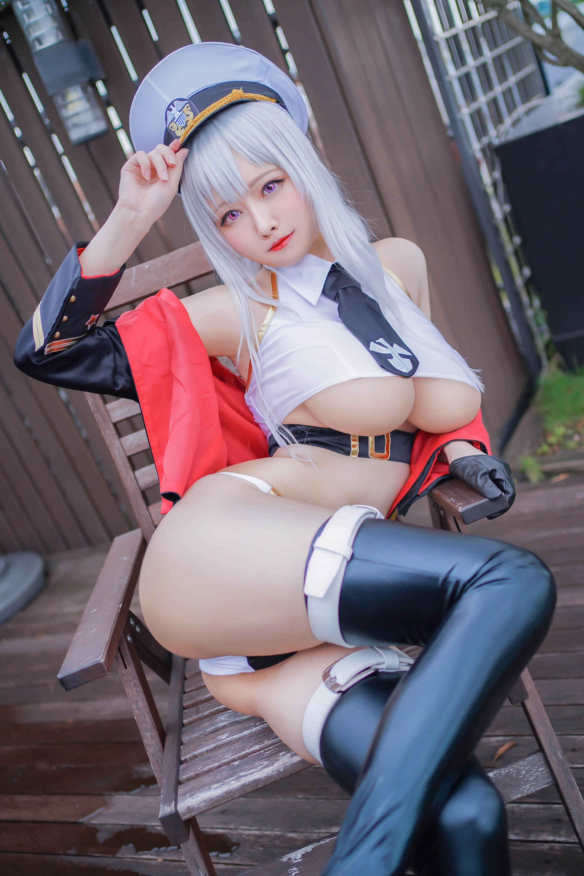 Arty亚缇 - NO.020 Azure Lane - Enterprise Swimsuit[15P]-XikXak